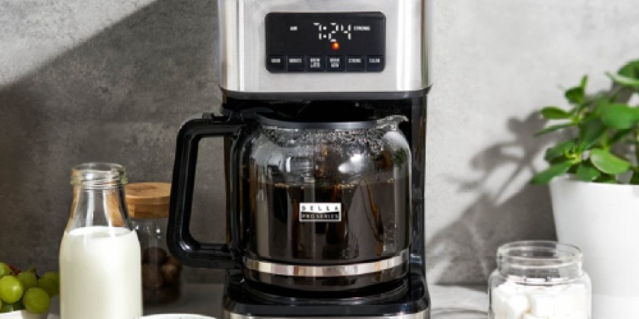 Bella Pro Series 12-Cup Programmable Coffee Maker Just $24.99 Shipped on BestBuy.com (Reg. $60)