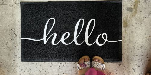 Team Favorite Hello Doormat Just $9.59 on Amazon (Regularly $20)