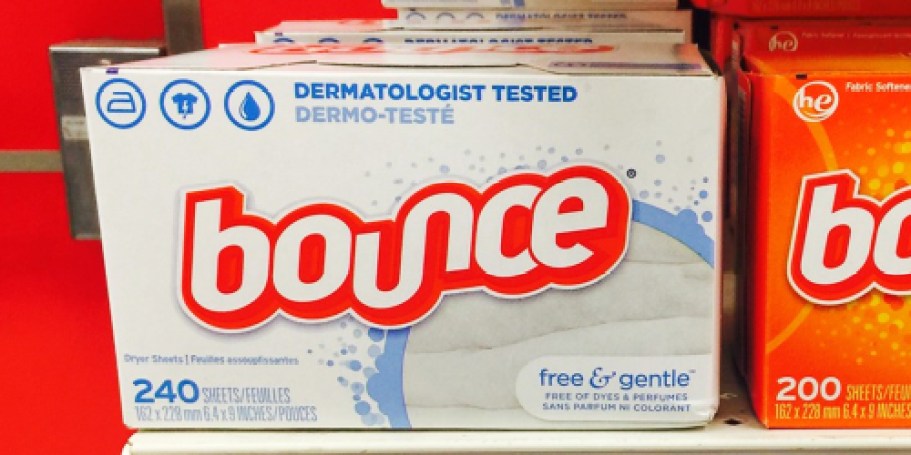 Bounce Dryer Sheets 240-Count Just $6 Shipped on Amazon (Regularly $10)