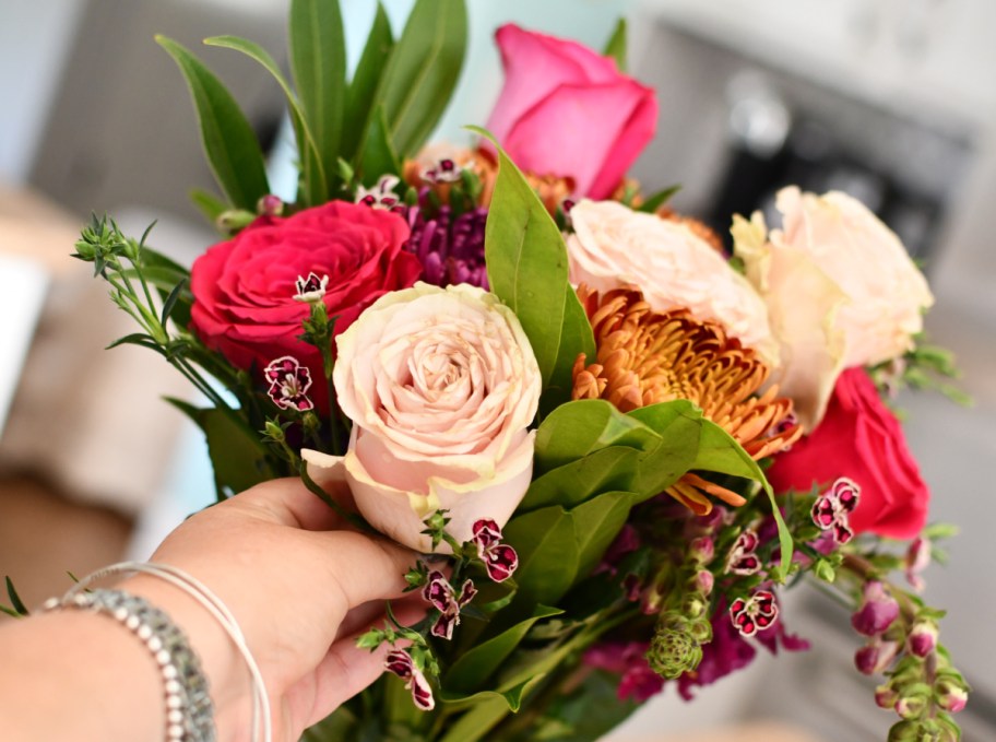 A bouquet of flowers from Bouqs