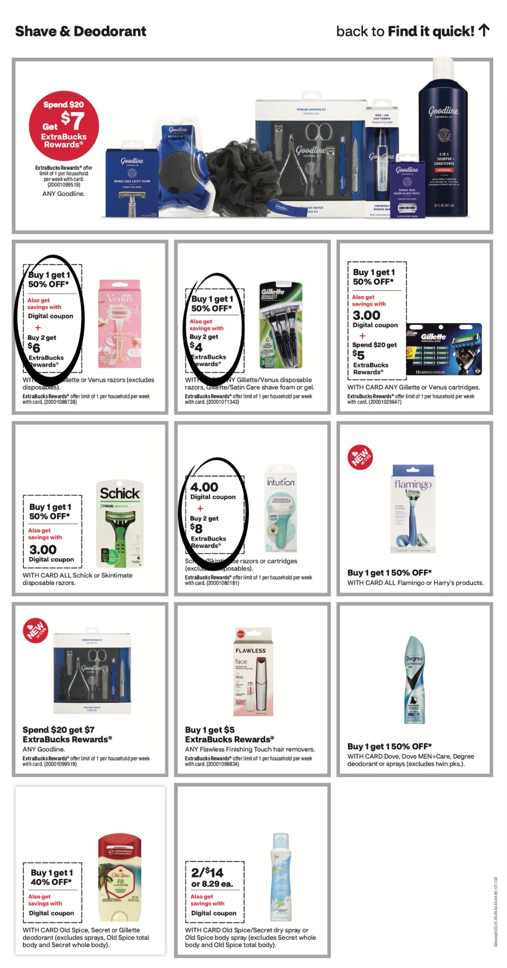 page from cvs ad