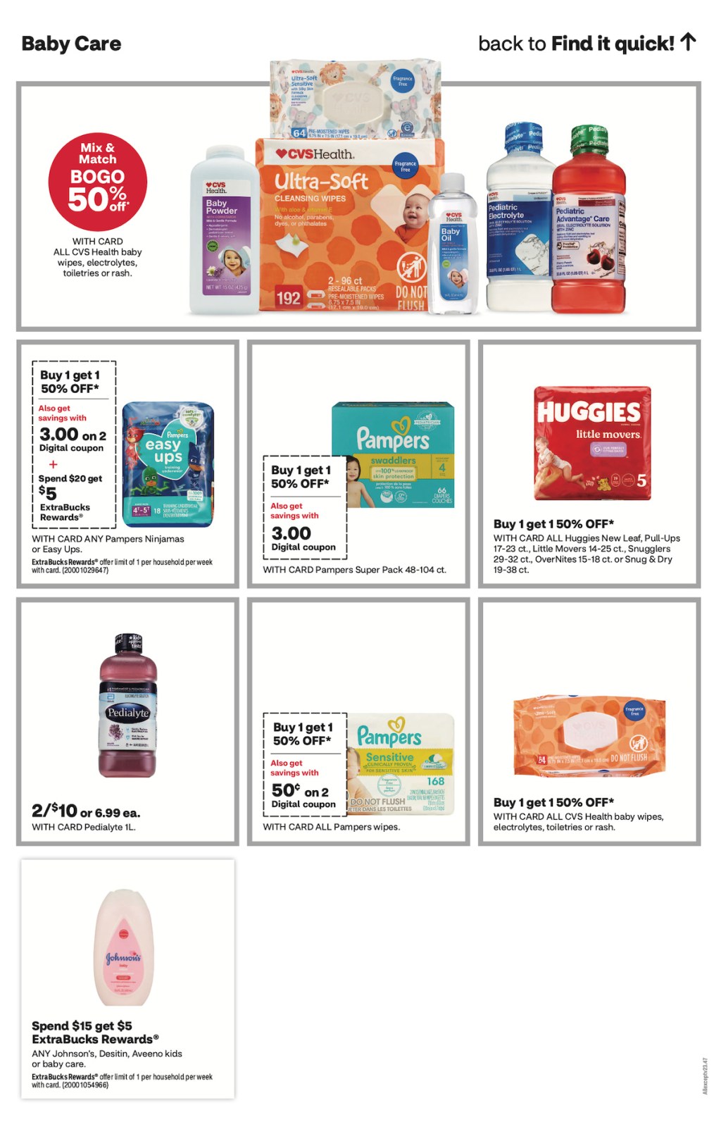 page from cvs ad