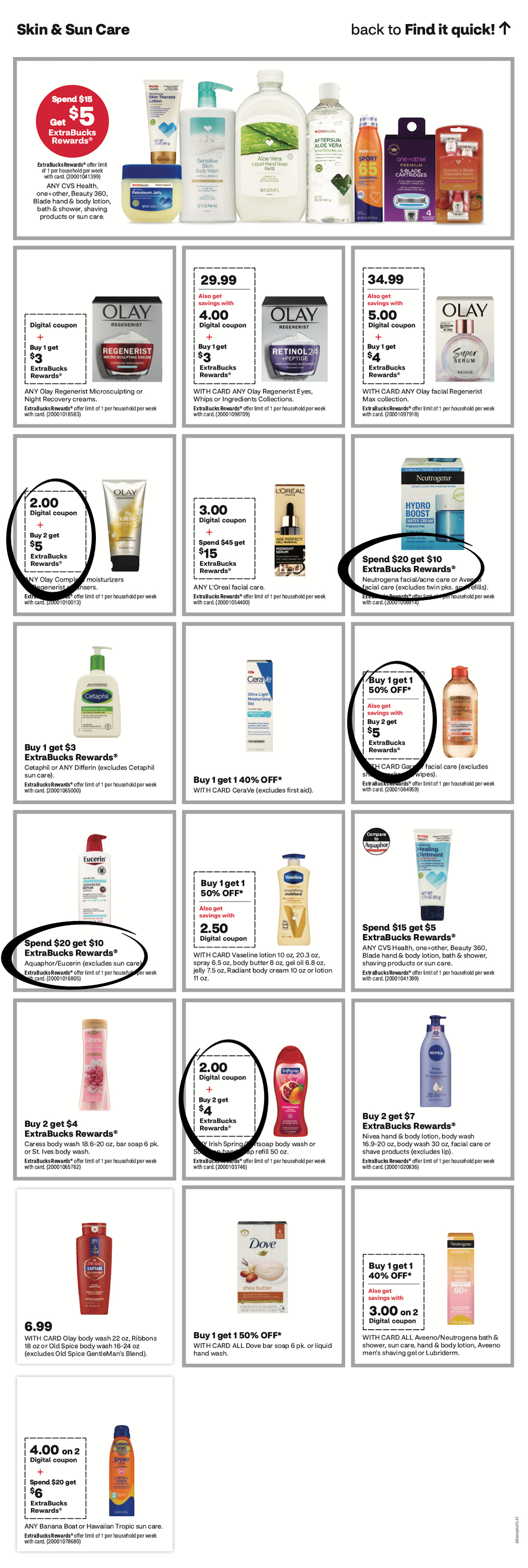 page from cvs ad