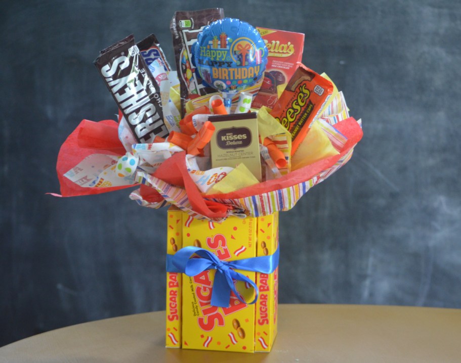 Candy Bouquet DIY Project - A Fun, Easy, & Affordable Gift Idea!