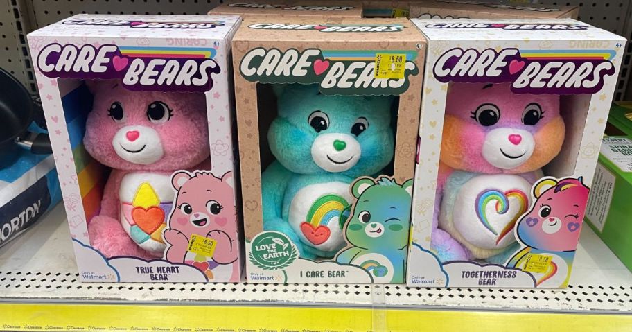 3 Care Bears in store