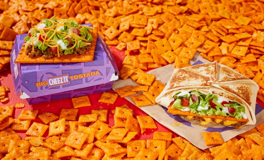 The Cheez It Tostada and Wrap