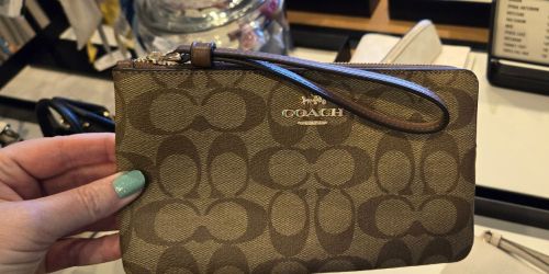 Coach Wristlets Just $24.64 Shipped (Regularly $88)