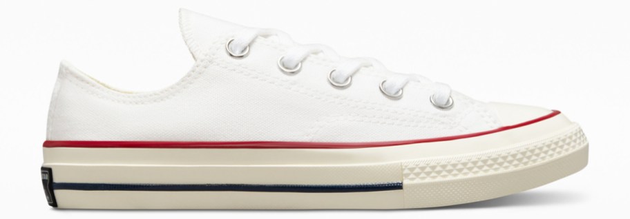 white low top converse sneaker