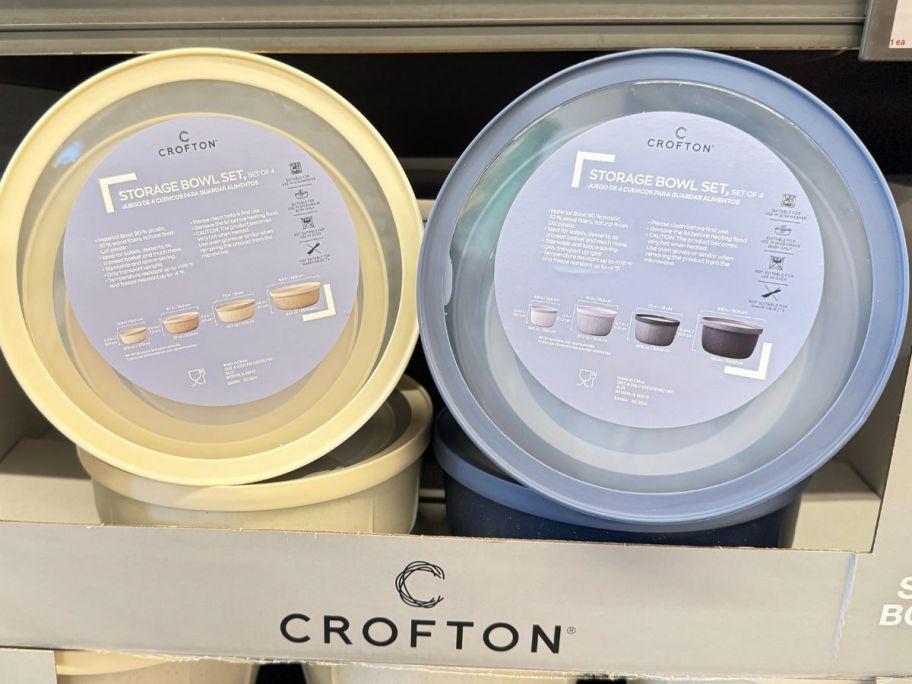 2 Crofton Storage Bowl Sets in Aldi 