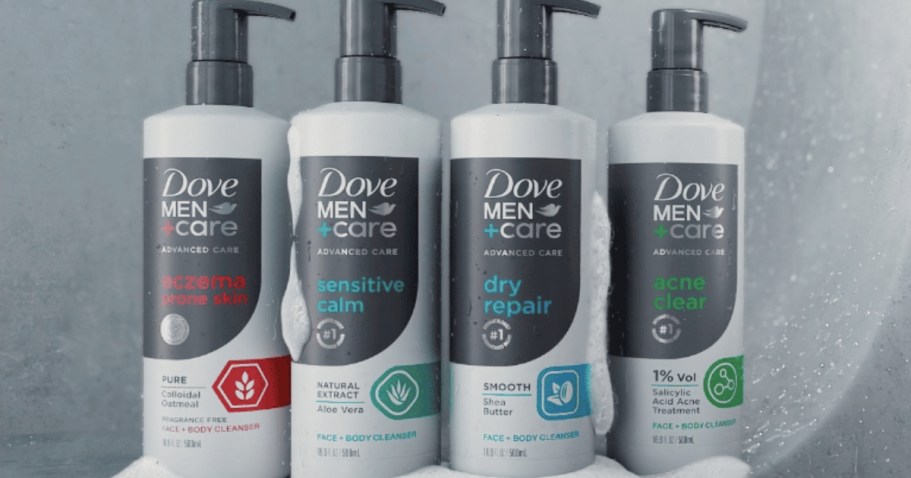 TWO Dove Men+Care Body Cleansers Only 89¢ Each on Walgreens.com (Reg. $12)