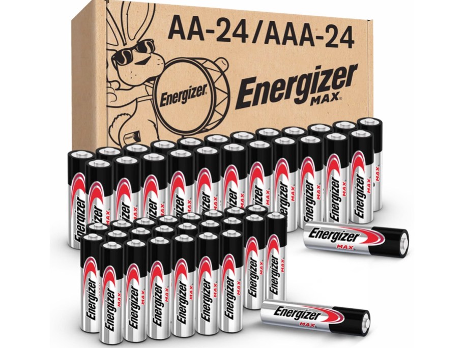 Energizer AA Batteries and AAA Batteries Combo Pack
