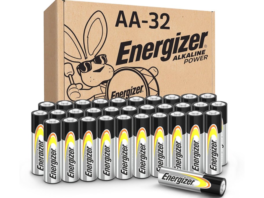 Energizer Alkaline Power AA Batteries 32-Count