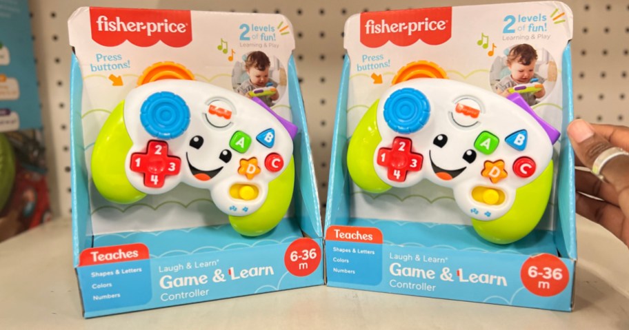 Fisher Price Game Controllers on Target shelf