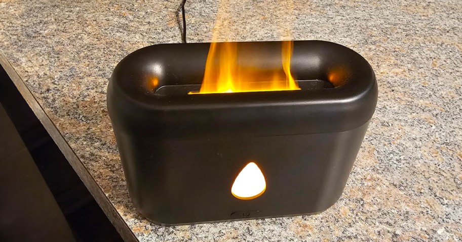 Flame Aroma Essential Oil Diffuser 