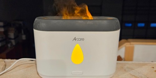 Flame Aroma Essential Oil Diffuser ONLY $9.49 on Amazon (Reg. $19)