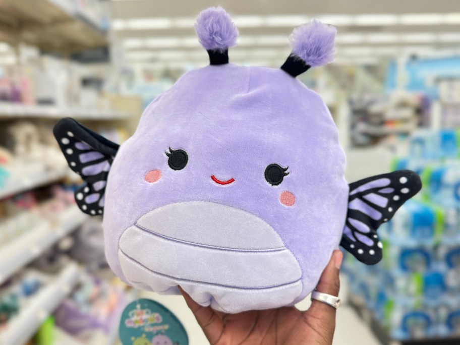 FlipAMallows Rutabaga the Caterpillar & Bibiana the Monarch Butterfly Squishmallow