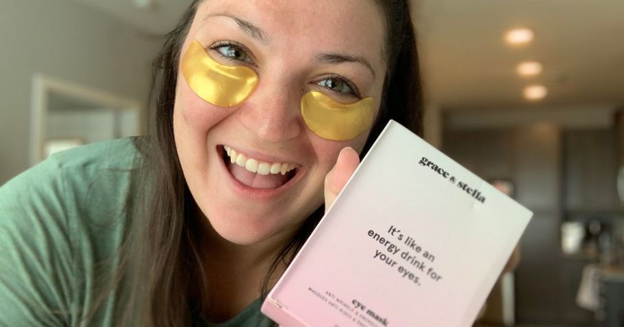 Grace & Stella Under-Eye Masks from $8.96 Shipped on Amazon | Reduces Puffiness, Dark Circles & Fine Lines