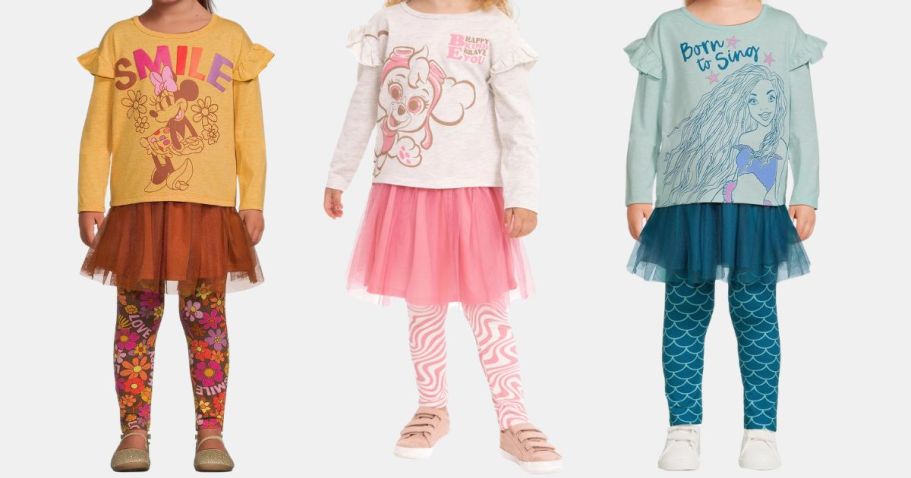 Toddler 4-Piece Character Outfits ONLY $7 on Walmart.com (Reg $17) | Disney, Paw Patrol & More!