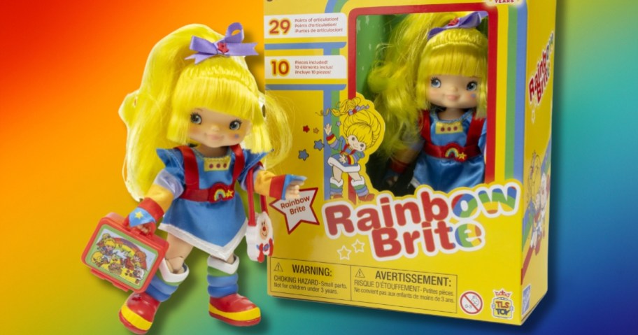 Rainbow Brite Doll with box and doll in box