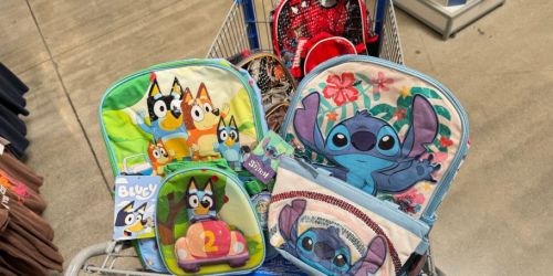 Kids Character Backpack & Lunch Bag Sets from $8 on Walmart.com | Disney, Star Wars & More!
