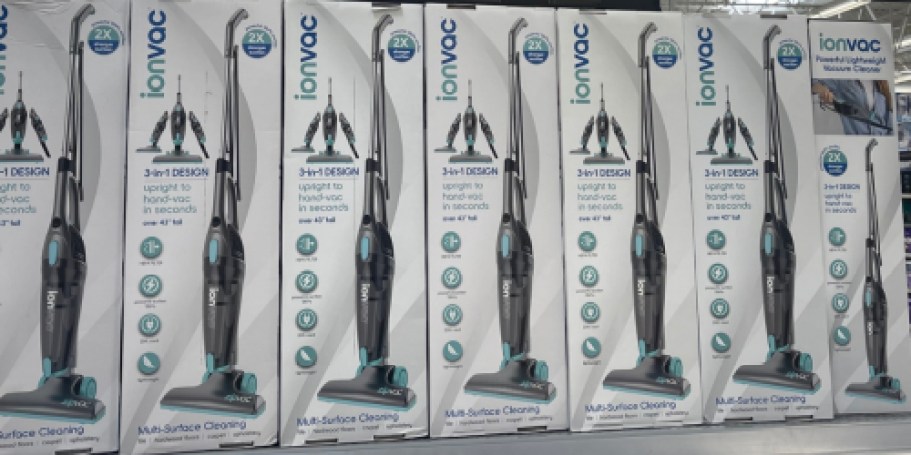 IonVac Stick Vacuum Only $22.88 on Walmart.com (Reg. $49)