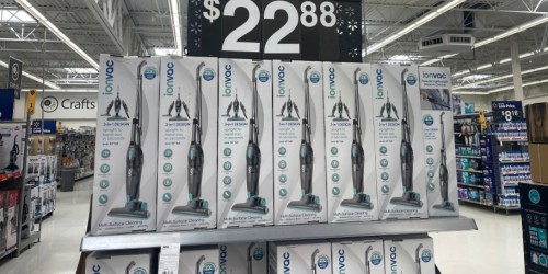 Over 50% Off IonVac Stick Vacuum at Walmart (In-Store & Online) | Converts to Handheld Vac
