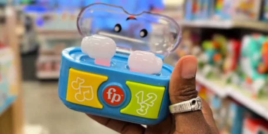 GO! Fisher-Price Ear Buds Just $4.61 on Amazon | Toy Version of Apple Air Pods!