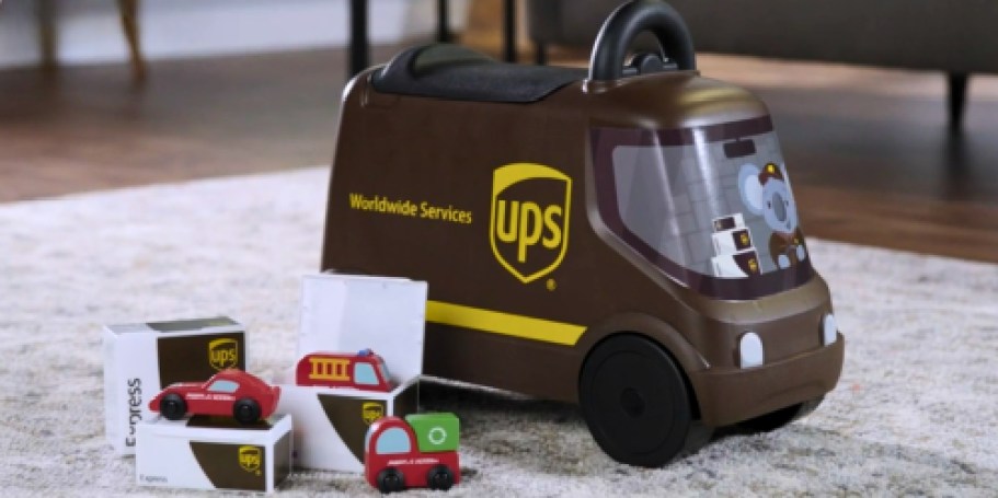 50% Off Kids Ride-On Toys on Target.com | UPS Delivery Truck Just $19.99 (Reg. $40)