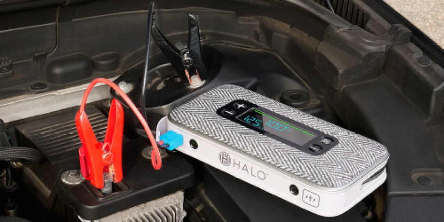 HALO Portable Jump Starter & Air Compressor from $114.98 Shipped (Roadside Rescue Essential)