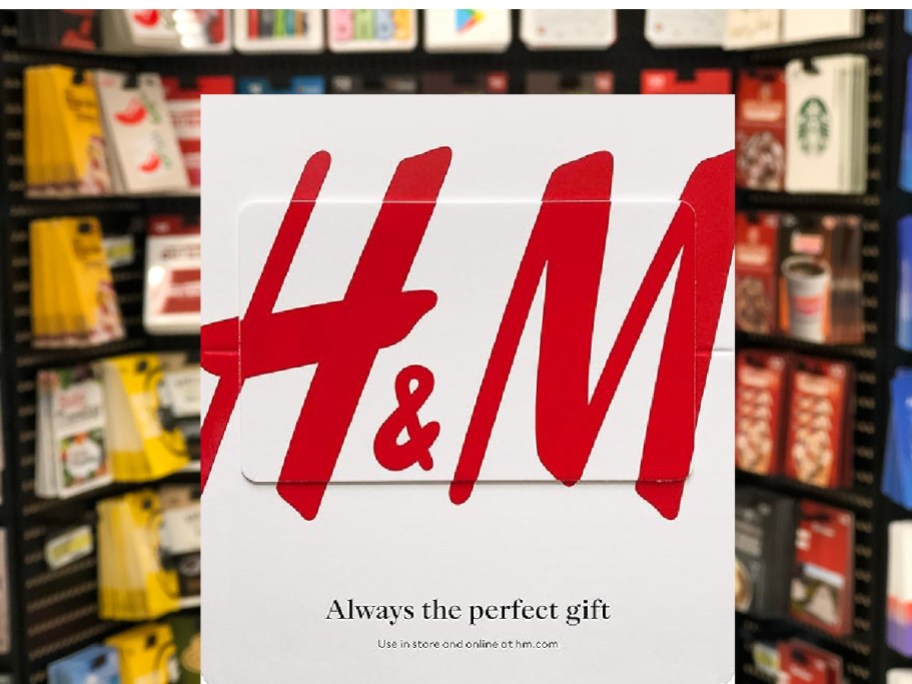 An H&M Gift card