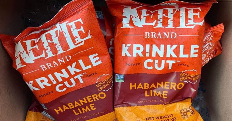 2 bags of Habanero Lime Kettle Chips