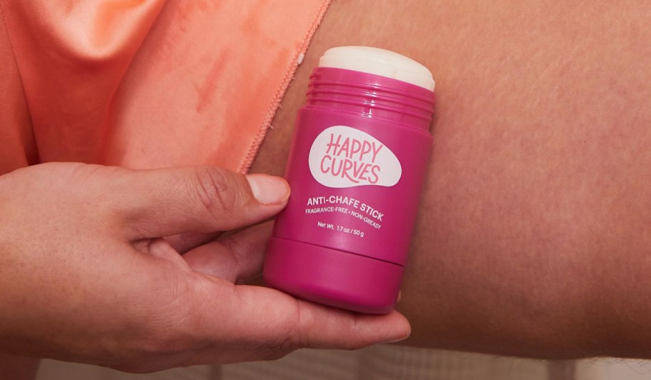 Happy Curves Anti-Chafe Sticks Only $12 on Amazon – Non-Greasy & Perfect for Summer!