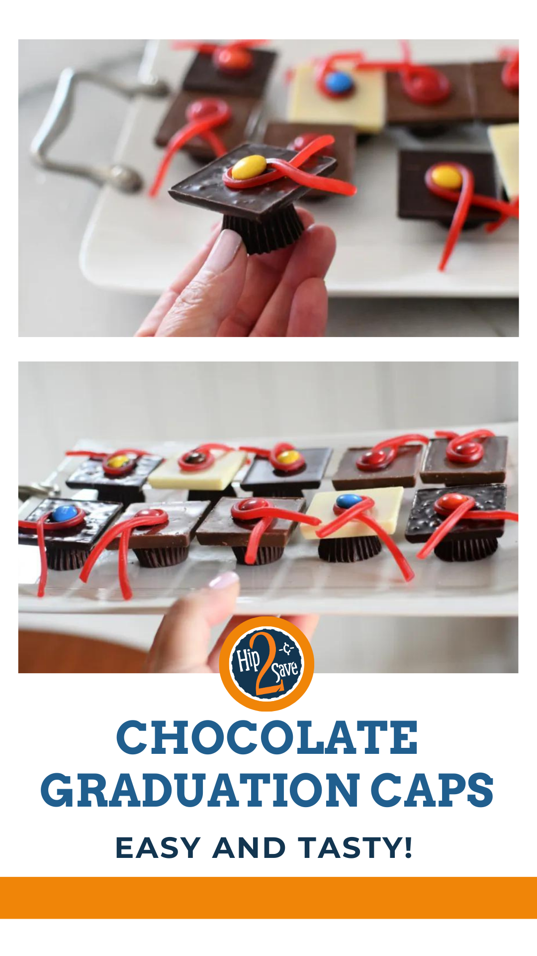 Treat Your Grad With These Easy Chocolate Graduation Caps!