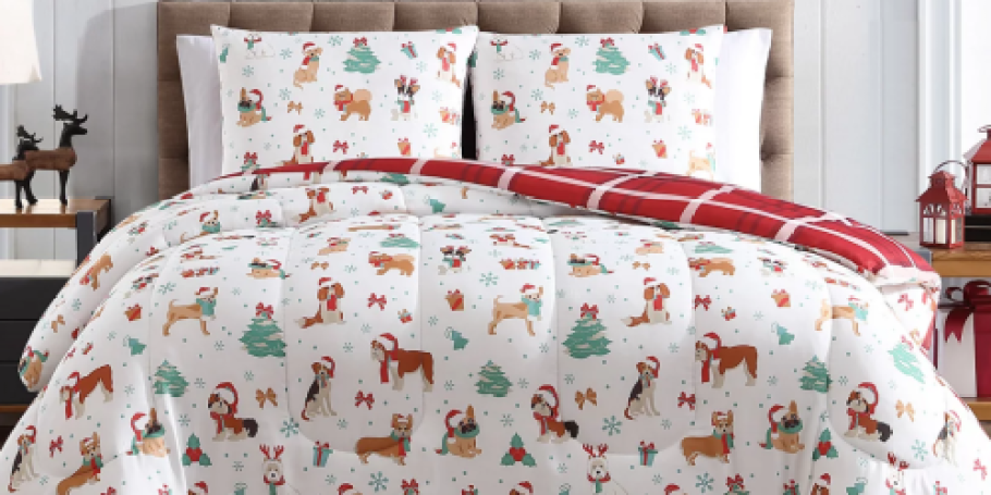 Holiday Reversible Bedding Sets in ANY Size Only $24.99 on Macys.com (Regularly $80)