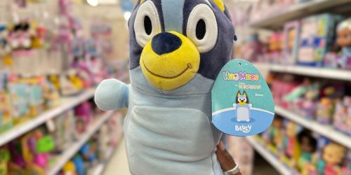 Squishmallows Bluey Hugmees Plush Only $9.99 at Target!
