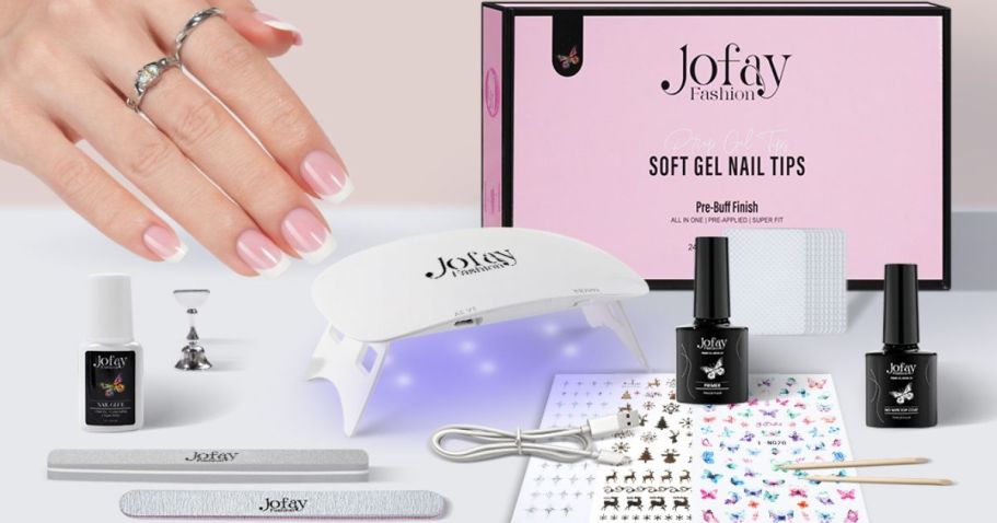 French Gel Nail Kit Only $18.74 Shipped on Amazon (Just $1.87 Per Home Manicure Set!)