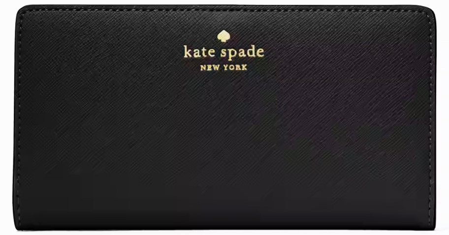 black kate spade wallet