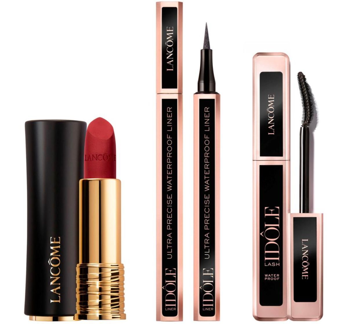 Lancôme 3-piece Mascara, Liner & Lipstick Set