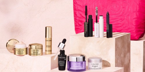 Over $200 Worth of Lancome Products Only $45 Shipped on Macys.com