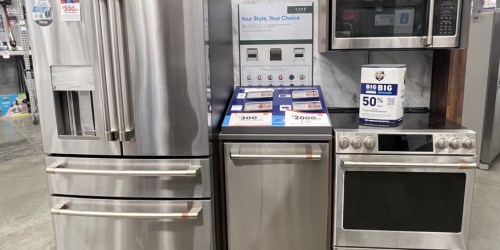 HUGE Lowe’s Appliance Sale | Up to $1,000 Off Refrigerators, Washer/Dryers, Dishwashers & More