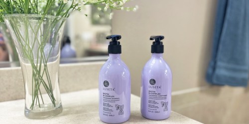 Luseta Biotin Shampoo & Conditioner Set Just $17.49 on Amazon | Helps Repair Damaged Hair