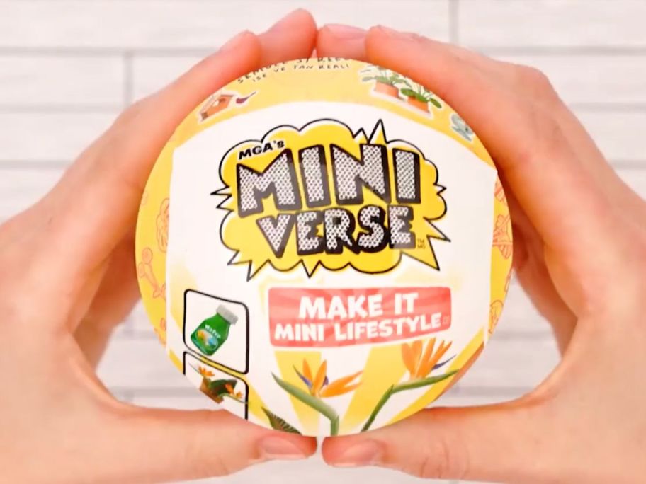 An MGA Miniverse Make It Mini Lifestyle Home Series 1 surprise ball