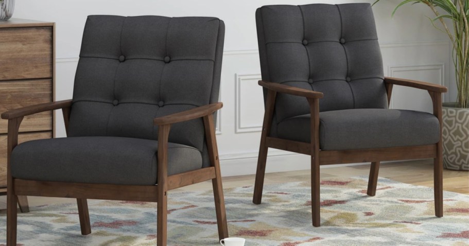 40% Off Target Furniture Sale | Mid-Century Armchair Only $69.59 Shipped (Reg. $116)