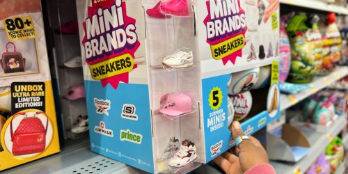 Mini Brands Sneakers Capsules Available Now on Target.com (May Sell Out Quickly!)