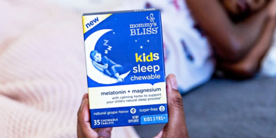 Mommy’s Bliss Kids Sleep Chewable Tablets 35-Count Just $3.79 Shipped on Amazon (Reg. $8)