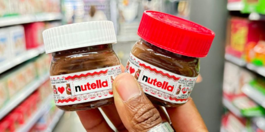 Nutella Mini Jars Just $1 at Walmart and Target – Fun Stocking Stuffer!