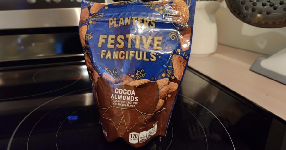 Planters Festive Fancifuls Cocoa Almonds 