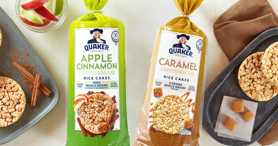 Quaker Rice Cakes 6-Count Variety Pack Just $11.77 Shipped on Amazon