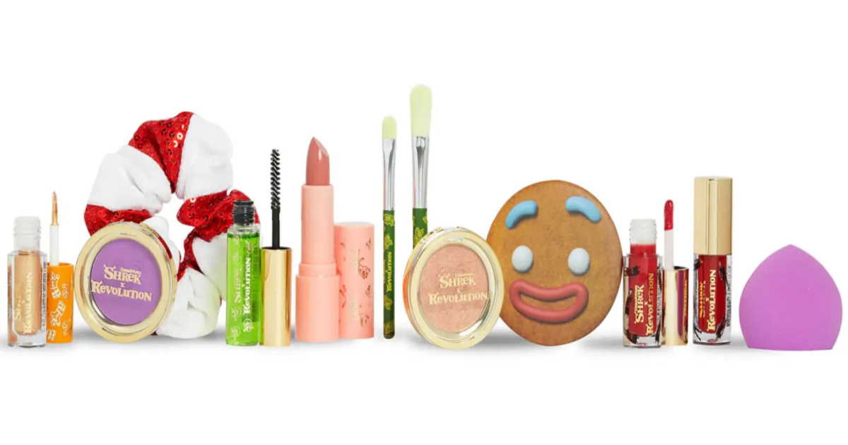 FREE Shipping on ALL Revolution Beauty Orders = 12-Piece Advent Calendar $18 Shipped ($85 Value)