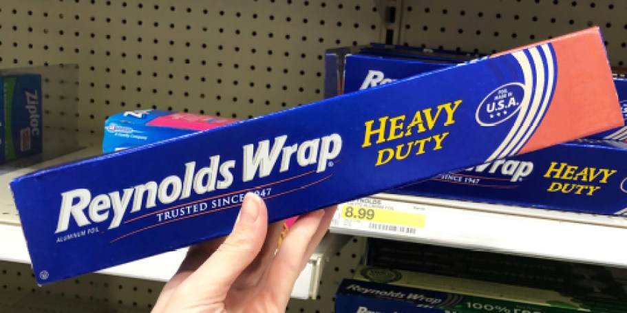 Reynolds Wrap Heavy Duty Aluminum Foil 50′ Roll Only $3.81 Shipped on Amazon
